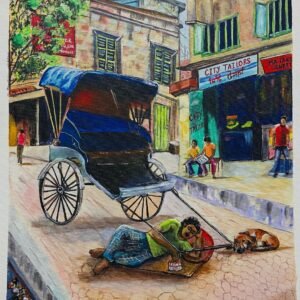 Exhausted and dilapidated